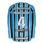 Camisa Umbro Grêmio I 2018 4 Kannemann Manga Longa - Umbro - Umbro