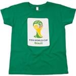 Camiseta 1 Copa do Mundo Brasil Verde