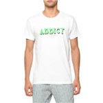Camiseta Addict a Bot Add Institucional Branco G