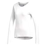 Camiseta Adidas Fran Sn Ls Branca Feminino G