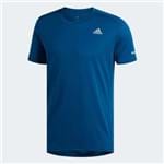 Camiseta Adidas Run Azul Homem G