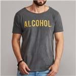 Camiseta Alcohol Chumbo Purple Yellow-P