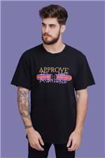 Camiseta Approve X Lp Preta Pp