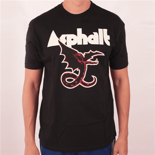 Camiseta Asphalt Devil Preto P