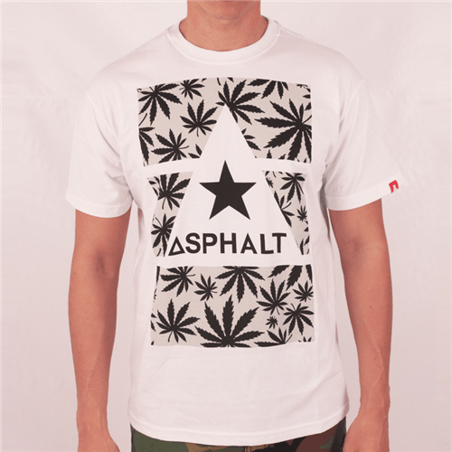 Camiseta Asphalt Snoop Dogg 10026 Branco P