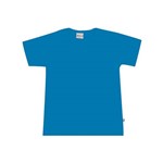 Camiseta Básica Lisa Infantil 100% Algodão Alenice