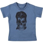 Camiseta Boo! Kids David Bowie Azul 02 Anos