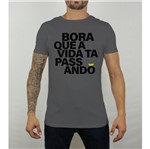 Camiseta Bora Cinza