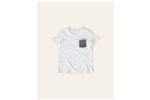 Camiseta Boys Bolso Camuflado - Branco - 02