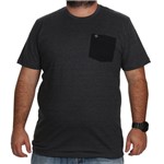Camiseta Central Surf Tamanho Especial - Chumbo - 1G
