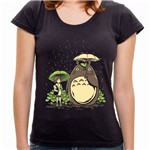 - Camiseta Chihiro e Totoro - Feminina Camiseta Haku e Totoro - Feminino - P