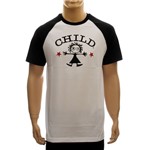 Camiseta Child Raglan Logo (P)