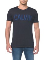 Camiseta Ckj Mc Estampa Calvin Peito - PP