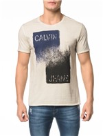 Camiseta CKJ MC Pincelada Calvin Jeans - PP