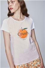 Camiseta com Estampa Crush Feminina