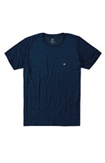 Camiseta com Passante para Fone Azul Escuro - G