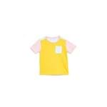 Camiseta Cores Amarelo Sol/Azul Claro Ceu/Rosa Petala - 6