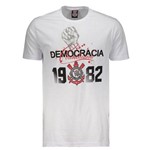 Camiseta Corinthians Democracia Corinthiana 1982 Branca
