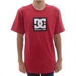 Camiseta DC Bas Square Red (M)