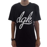 Camiseta DGK Script Black (P)