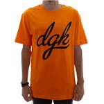 Camiseta DGK Script Orange (P)