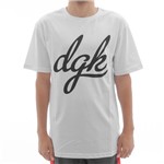 Camiseta DGK Script Tee White (P)