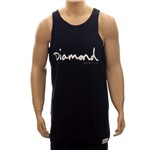 Camiseta Diamond Regata OG Script Tee Black (M)