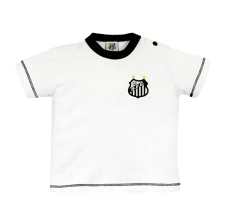 Camiseta do Santos Baby Look Infantil Oficial | Doremi Bebê