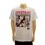 Camiseta Drop Dead Babes Branco (P)