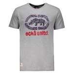Camiseta Ecko Logo Cinza Mescla - Ecko - Ecko