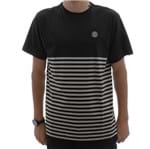 Camiseta Element Stripes Black (P)