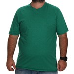 Camiseta Estampada Central Surf Tamanho Especial - Verde - 1G