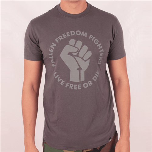 Camiseta Fallen Freedom Cinza Escuro M