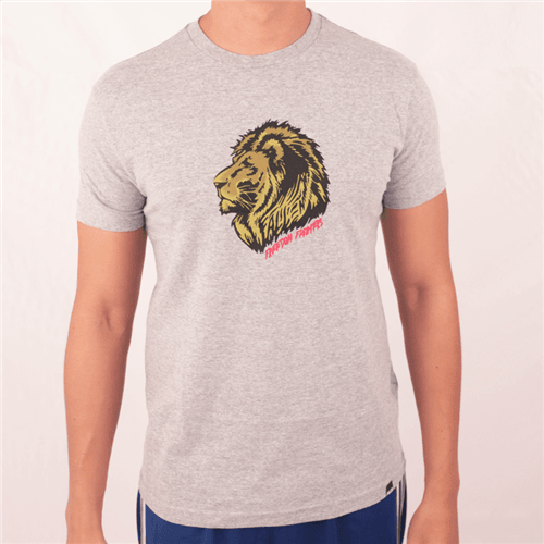 Camiseta Fallen Lion Cinza M