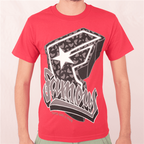 Camiseta Famous Party All The Time Vermelho P