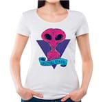 Camiseta Feminina Alien P - BRANCO