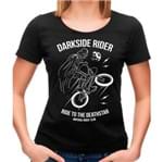 Camiseta Feminina Darkside Rider P - PRETO