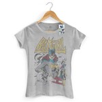 Camiseta Feminina Dc Comics Batgirl Mescla