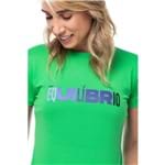 Camiseta Feminina Funfit - Equilíbrio Verde P
