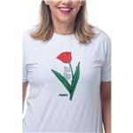 Camiseta Feminina Funfit - Flor Tulipa P