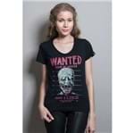 Camiseta Feminina Wanted Zombie G