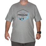 Camiseta Freesurf Authentic Tamanho Especial - Cinza - 3G