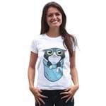 Camiseta Gatinho Feminino - Bichovira P