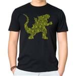 Camiseta Godzilla P - PRETO