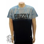 Camiseta Grizzly Fire Tie Dye - Blue (G)