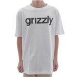 Camiseta Grizzly Lowercase White (P)