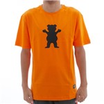 Camiseta Grizzly OG Bear Logo Orange (P)