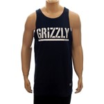 Camiseta Grizzly Regata Navy Logo Tee (M)