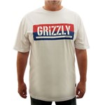 Camiseta Grizzly Split White (G)
