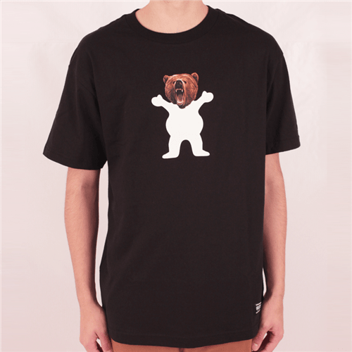 Camiseta Grizzly Yosemite Bear Tee Preto M